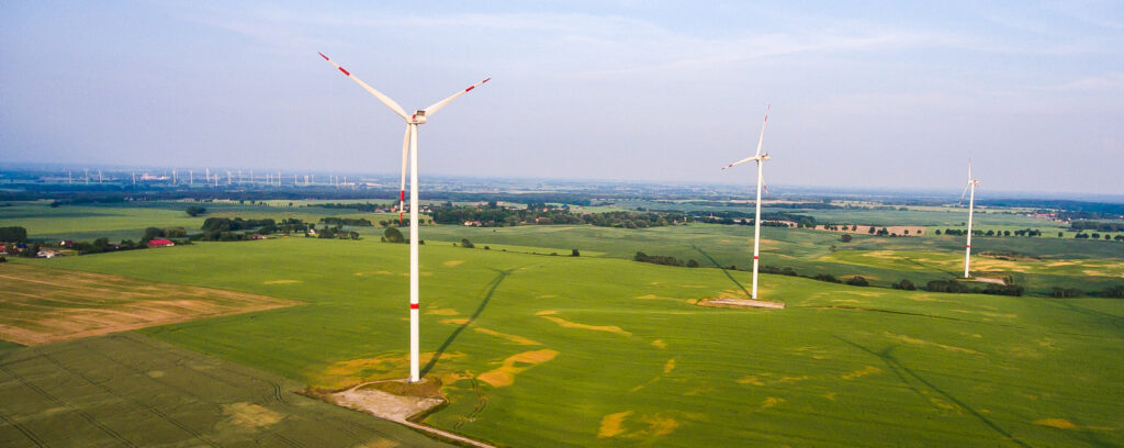 Foto vom Windpark Lüdersdorf