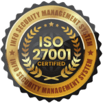ISO 27001 certificate badge